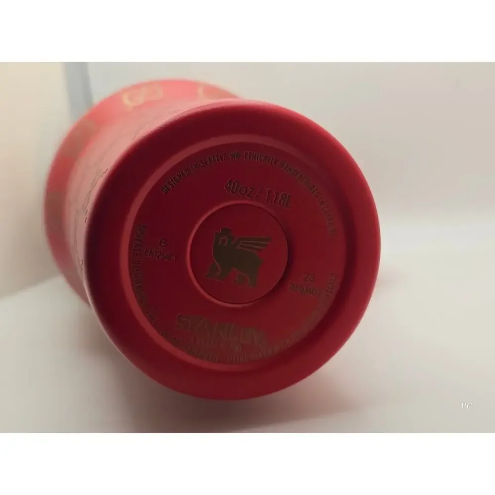 Gucci x Stanley 40 oz Red Gold Tumbler w/ Straw | Limited Edition - Picture 5 of 6